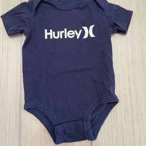 Hurley Navy Onesie (0-3 M)